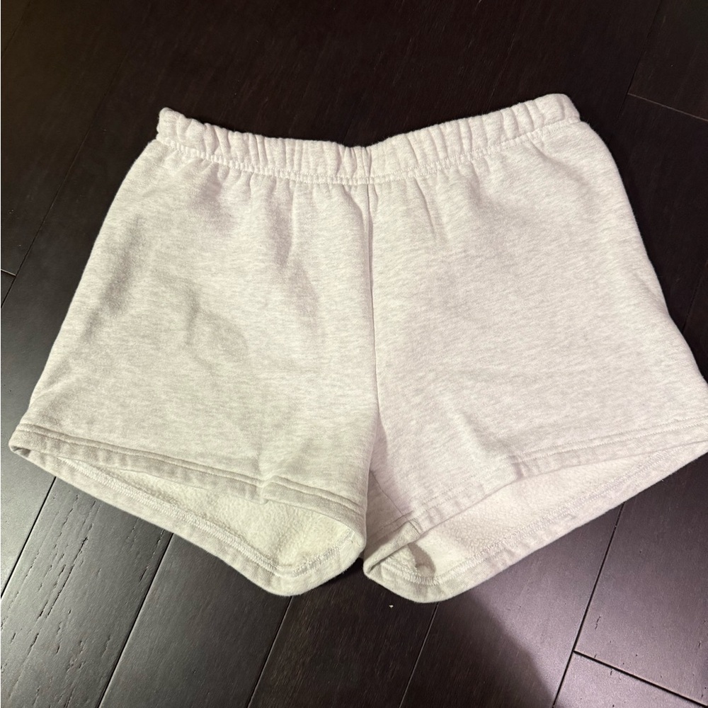 Aritzia Women's Light Gray Athletic Shorts
